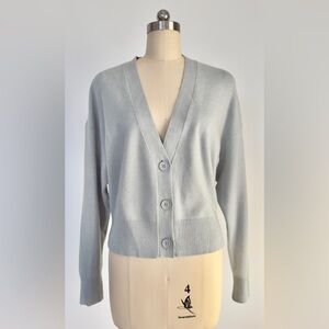 NWT EXPRESS GRAY RELAXED DOLMAN SLEEVE CARDIGAN